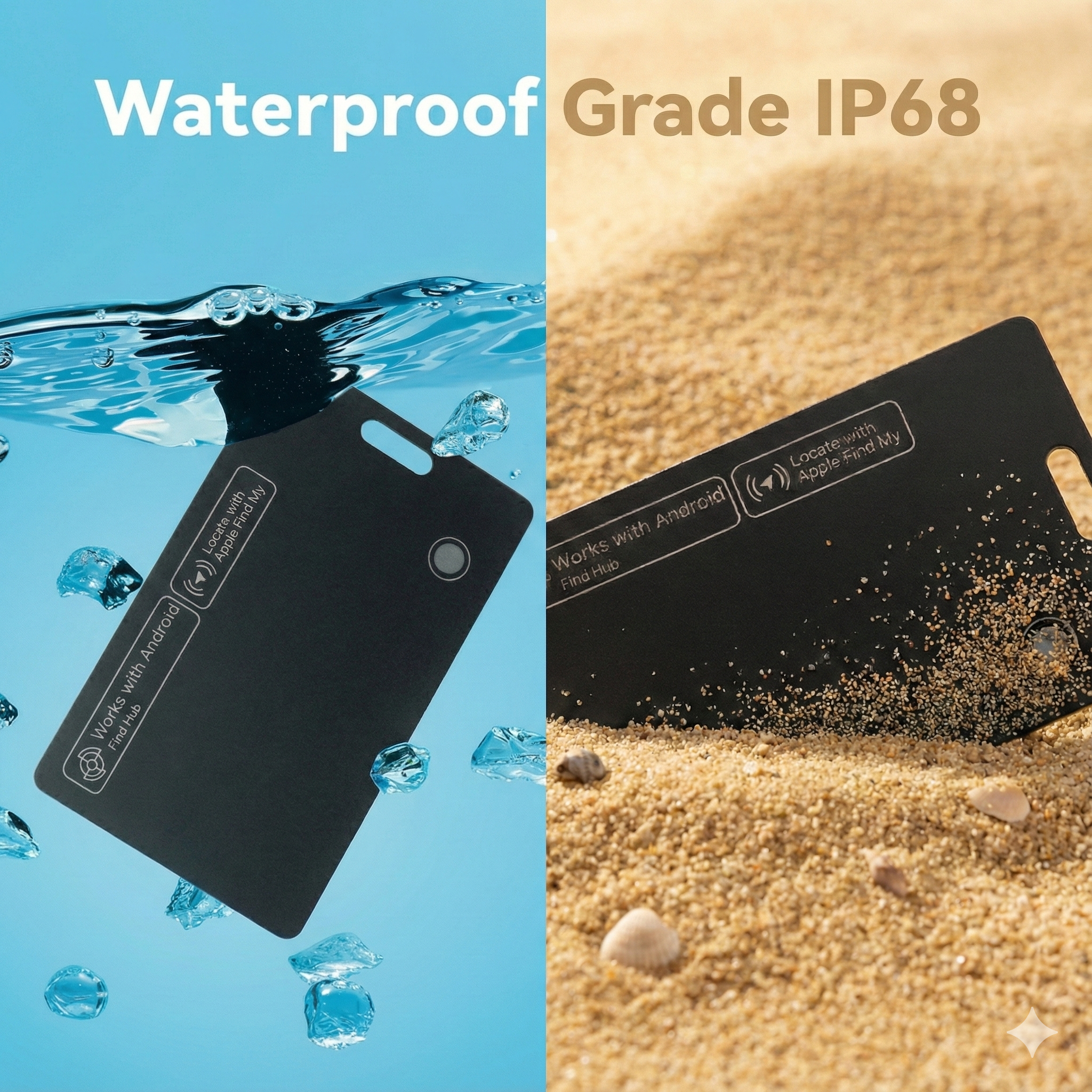 Carte Finder Alma Track™ – Localisateur Bluetooth ultra-fin (iPhone & Android)