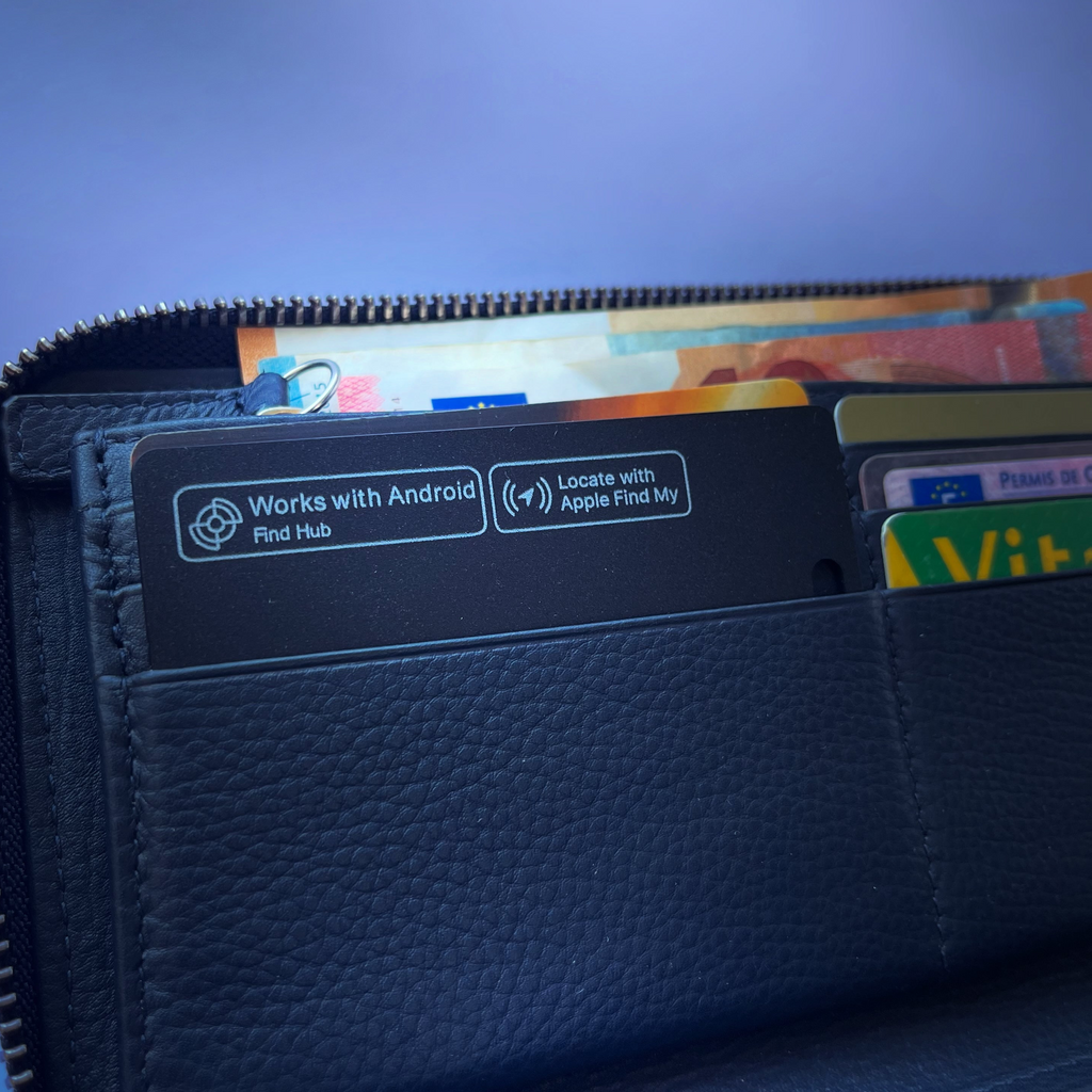 Carte Finder Alma Track™ – Localisateur Bluetooth ultra-fin (iPhone & Android)