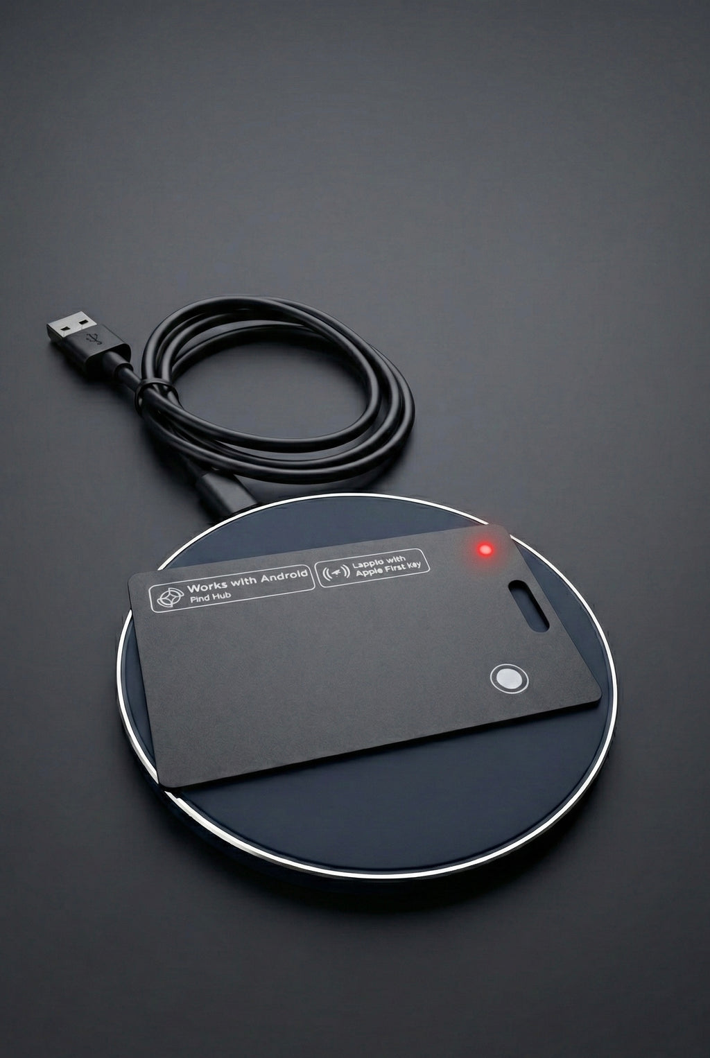 Chargeur sans fil AlmaCharge 15W avec câble – recharge carte AlmaTrack