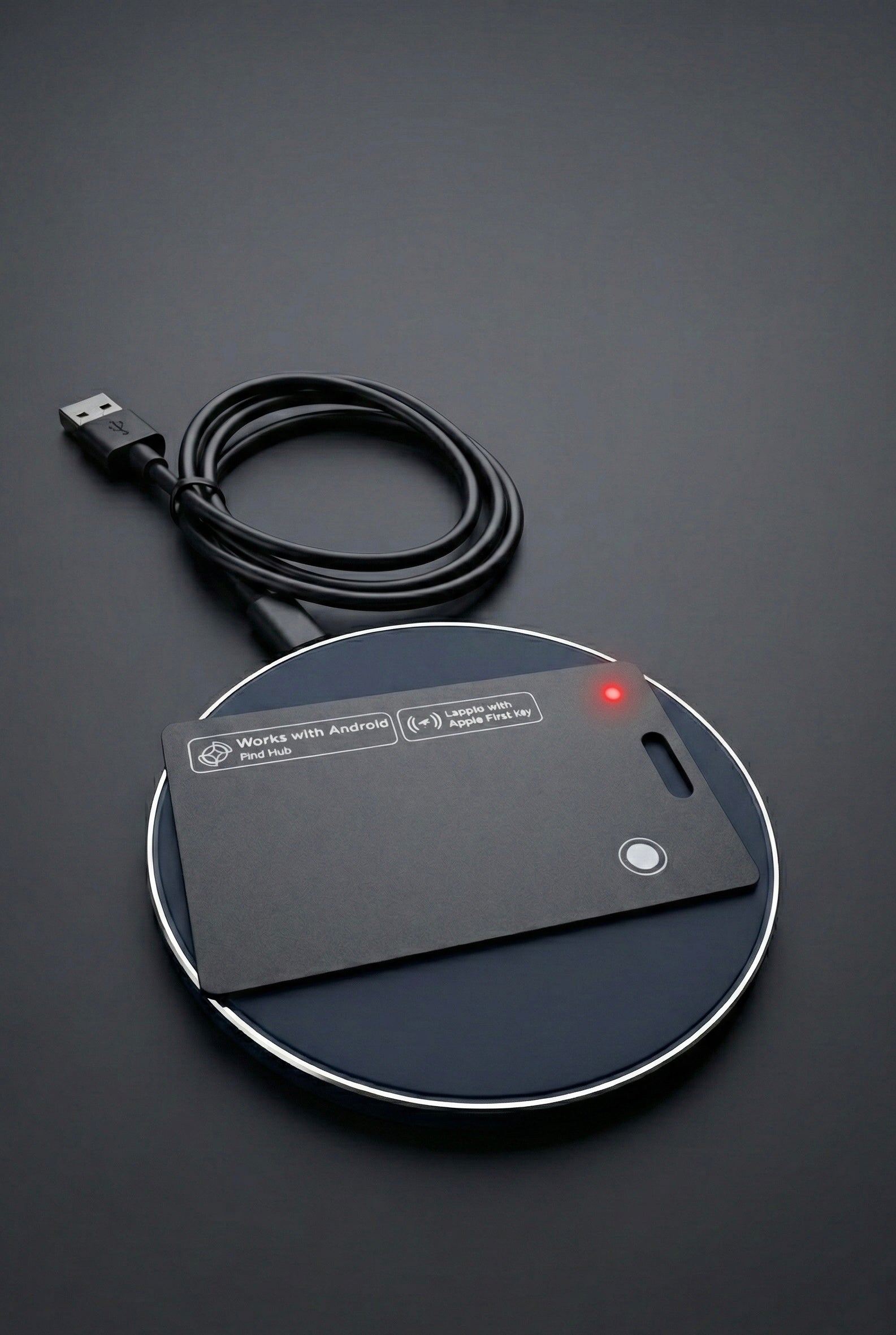 Chargeur sans fil AlmaCharge 15W avec câble – recharge carte AlmaTrack