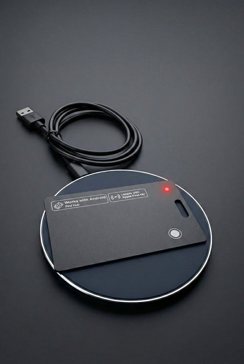 Chargeur sans fil AlmaCharge 15W avec câble – recharge carte AlmaTrack