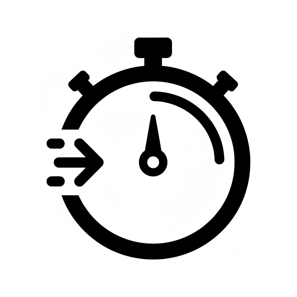 Icône temps/chronomètre